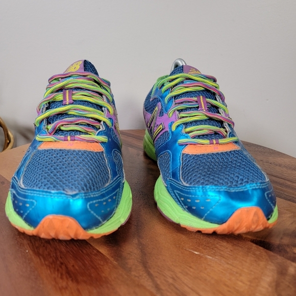 New Balance 580 Size 9 Limited V2 Rainbow Sneaker Running Shoe M580RR2 Athletic - Picture 6 of 17